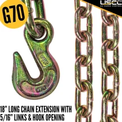 Polyester Ratchet Strap Tie Down: 27' Long, 2