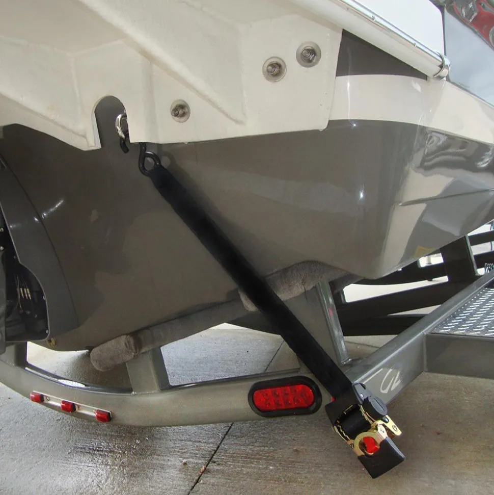 Polyester Retractable Ratchet Tie-Down Tie Down: 9' Long, 1" Wide, 1200 lb Breaking Strength, 400.000 lb Load Capacity