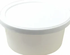 Polyethylene Disposable Container: 3.2" Width/Dia