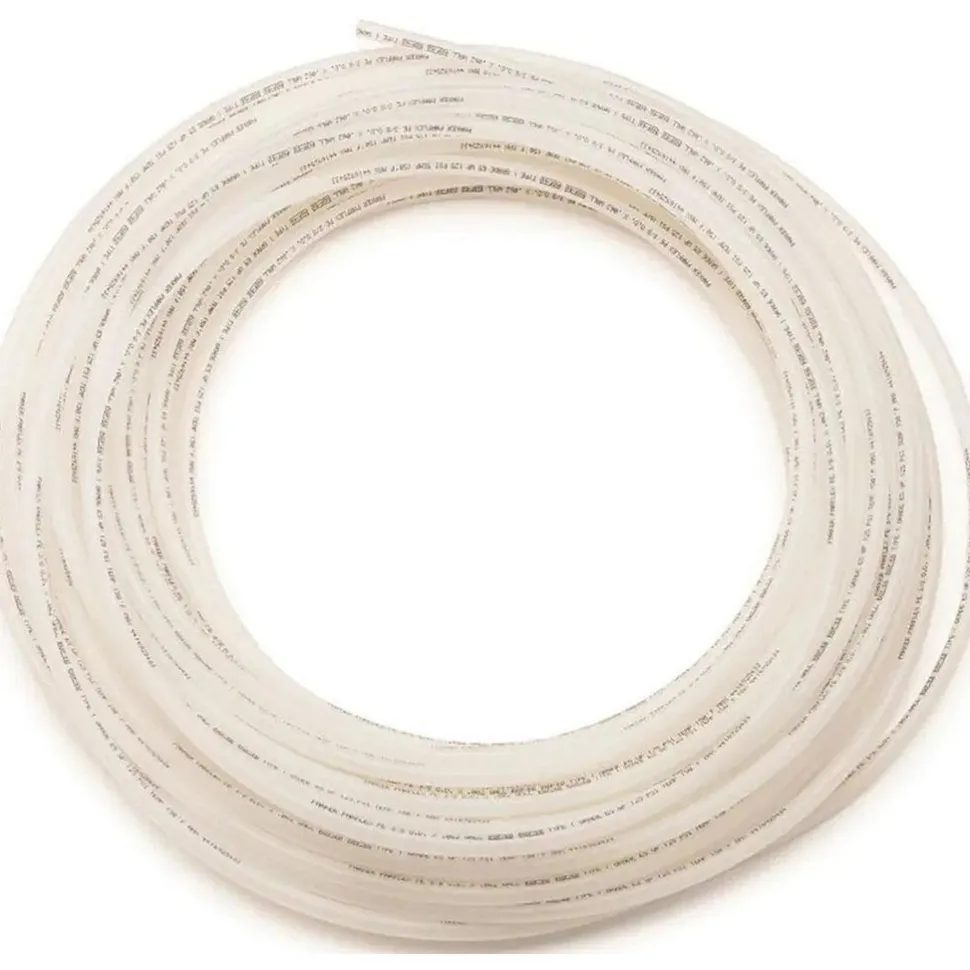 Polyethylene Tube: 3/8" ID x 1/2" OD, 100' Long