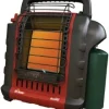 Portable Heater: Propane, 9,000 BTU