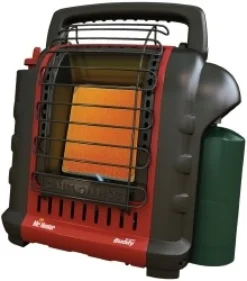 Portable Heater: Propane, 9,000 BTU