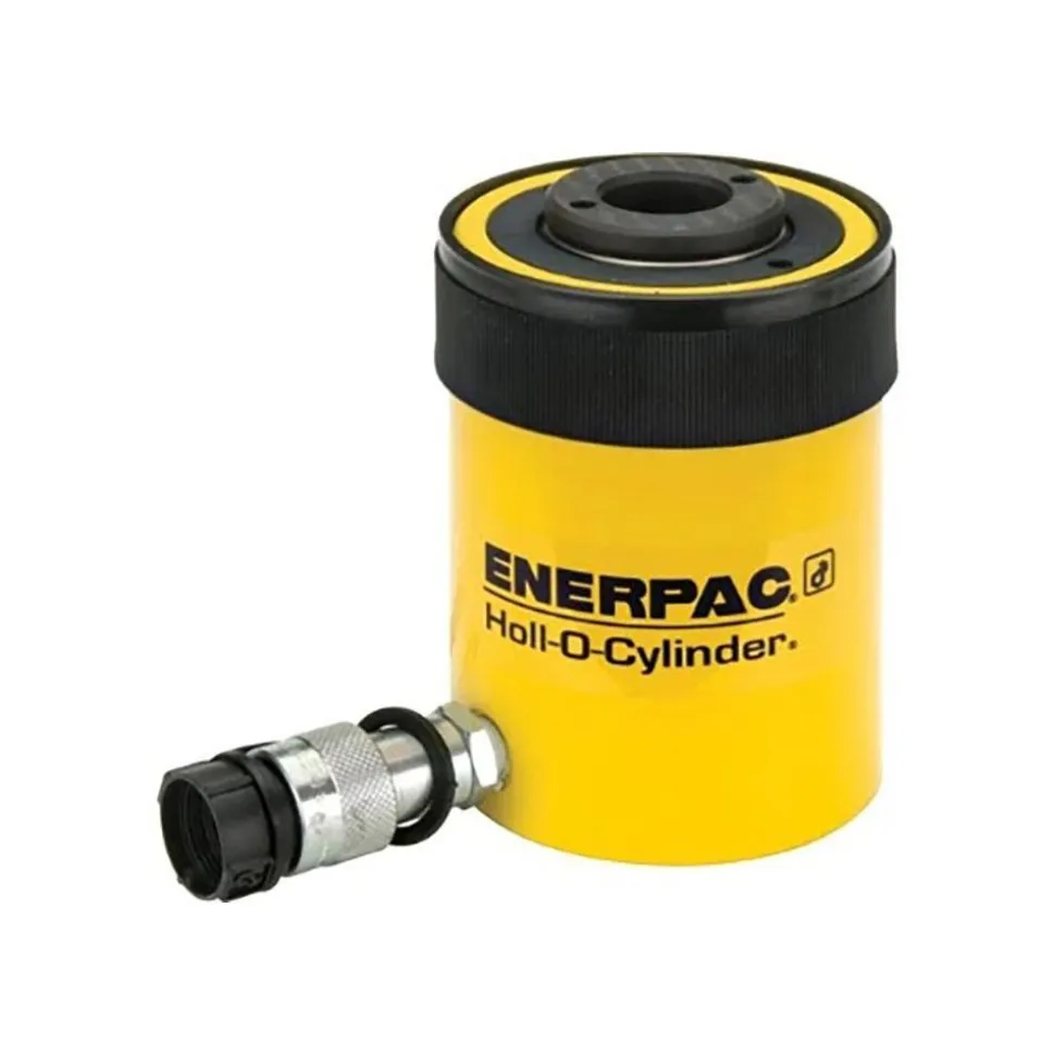 Portable Hydraulic Cylinder: 36 Ton, 2.5" Stroke, Single Acting, 18.05 cu in