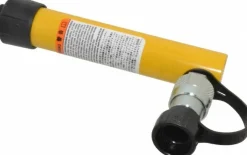 Portable Hydraulic Cylinder: 5 Ton, 5" Stroke, Single Acting, 4.97 cu in