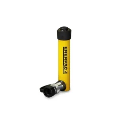 Portable Hydraulic Cylinder: 5 Ton, 5" Stroke, Single Acting, 4.97 cu in