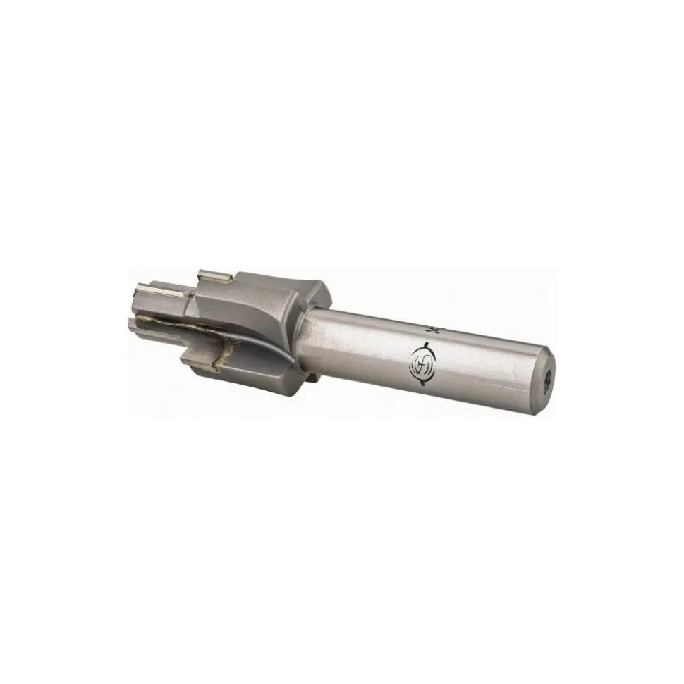 Porting Tool: 0.9900" Spotface Dia, 3/8" Tube OD, Reamer, 9/16-18" Port, Carbide-Tipped, Tube Dash # 6.000