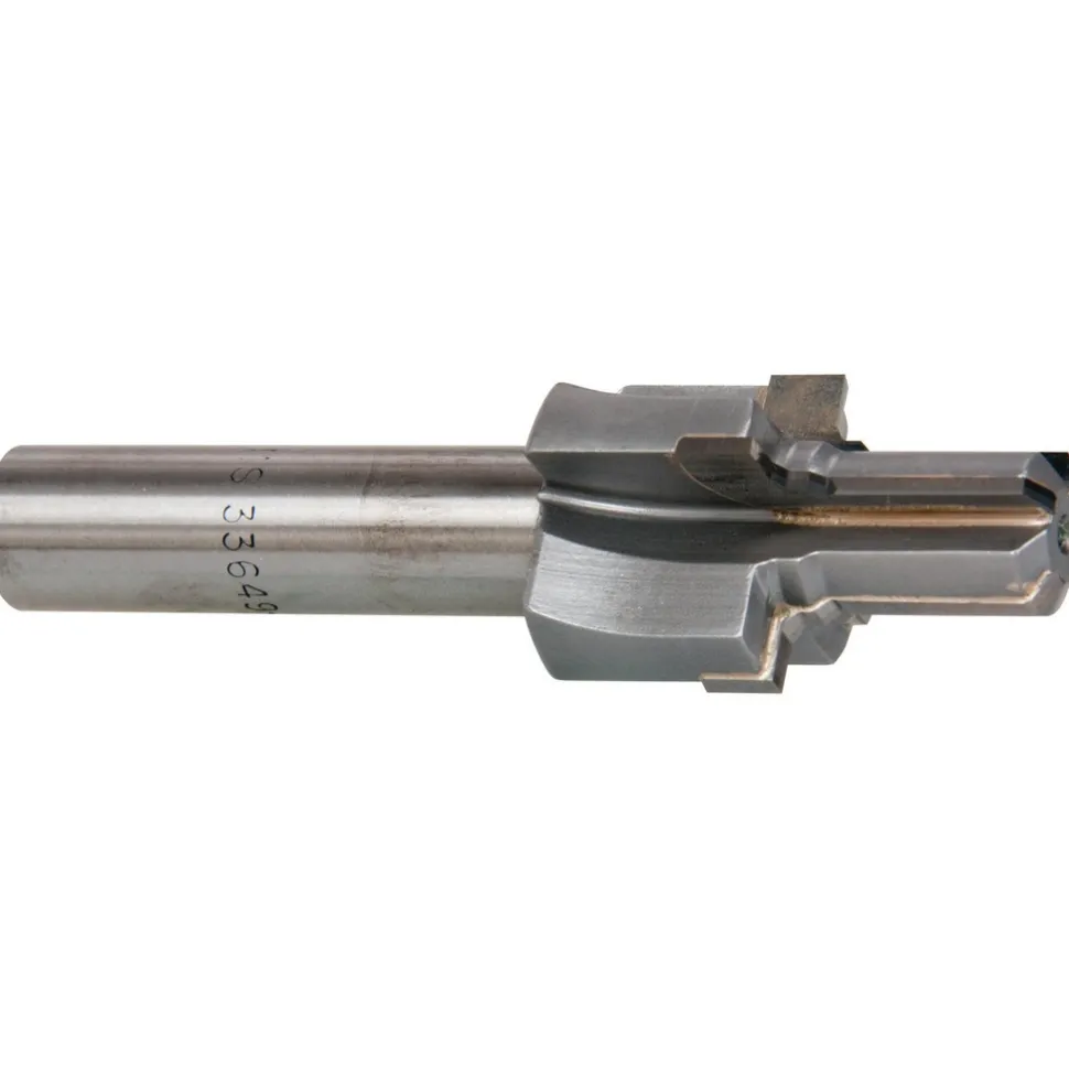 Porting Tool: 1.0120" Spotface Dia, 3/8" Tube OD, Reamer, 9/16-18" Port, Carbide-Tipped, Tube Dash # 6.000