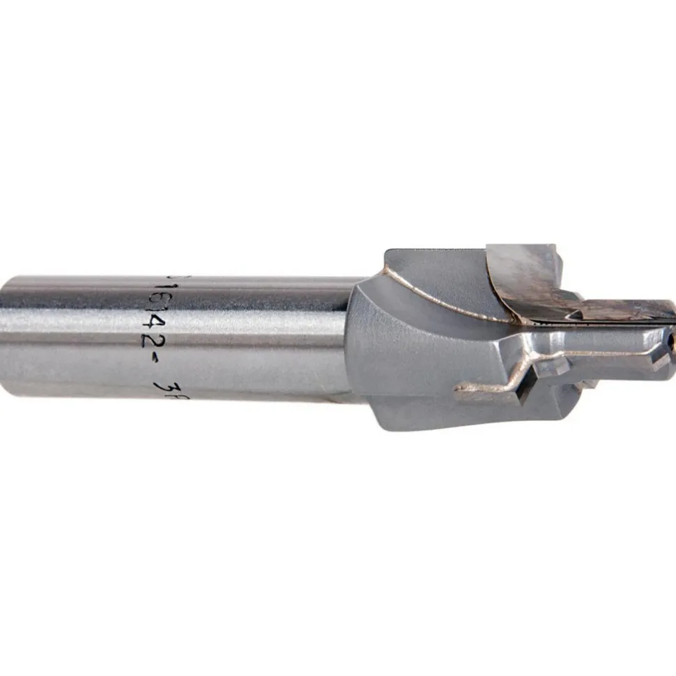 Porting Tool: 0.7600" Spotface Dia, 3/16" Tube OD, Reamer, 3/8-24" Port, Carbide-Tipped, Tube Dash # 3.000