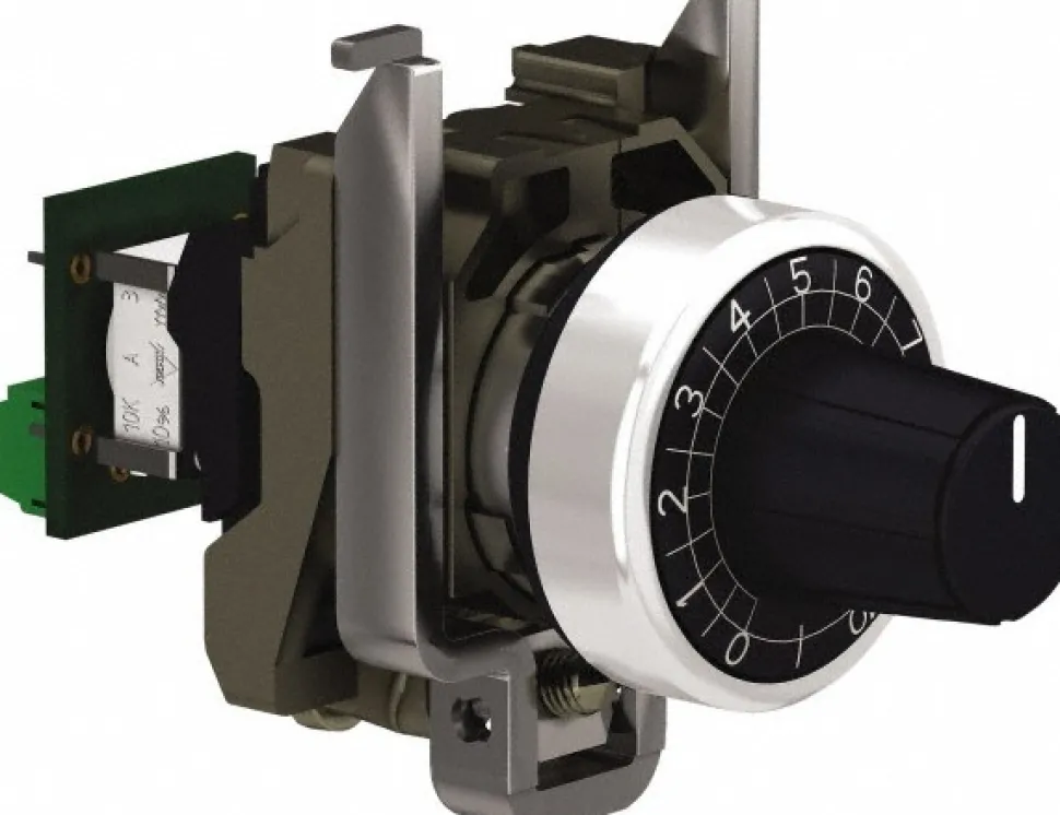 Potentiometers: Resistance (Ohms): 10000; Operator Type: Knob