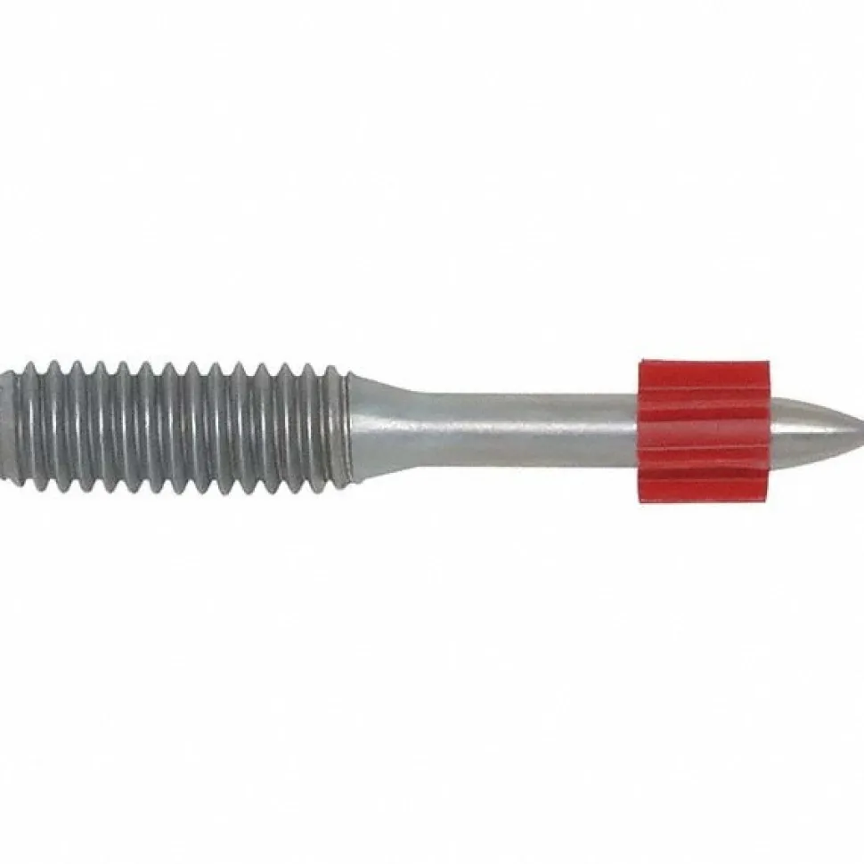 Powder Actuated Pins & Threaded Studs: Type: Threaded Stud; Shank Length (Inch): 1-1/4; Shank Diameter (Decimal Inch): 1.2500; Thread Size (Inch): 3/8-16; Head Diameter (Decimal Inch): 0.3000