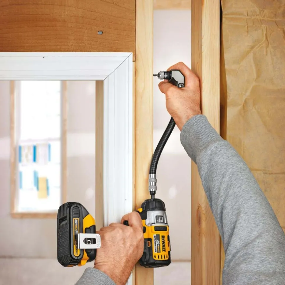 Power Drill Right Angle Drive Attachment: