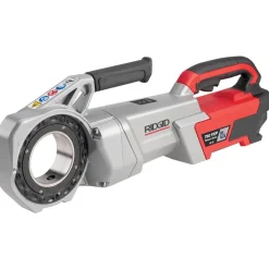 Power Pipe Threaders: Maximum Pipe Capacity: 2 in; For Use With: RIDGID 12R Threading Dies; Voltage: 60.00 V; Includes: 2X 4Ah FXP Batteries, Support Arm, FXP Charger, 760 FXP Power Drive, 1/2"-2" Die Head Set, Case