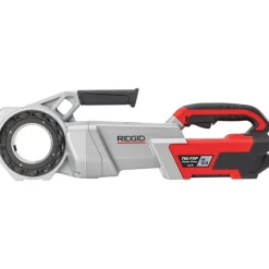 Power Pipe Threaders: Maximum Pipe Capacity: 2 in; For Use With: RIDGID 12R Threading Dies; Voltage: 60.00 V; Includes: 2X 4Ah FXP Batteries, Support Arm, FXP Charger, 760 FXP Power Drive, 1/2