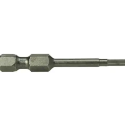 Power Screwdriver Bit: Hex Bit, 3/32" Hex