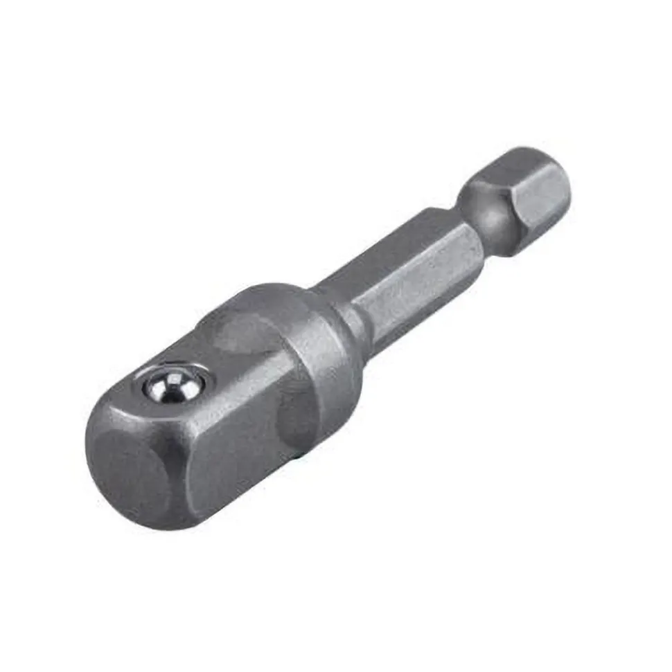 Power Screwdriver Bit: Hex to Square Adapter Bit