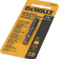 Power Screwdriver Bit: Hex to Square Adapter Bit