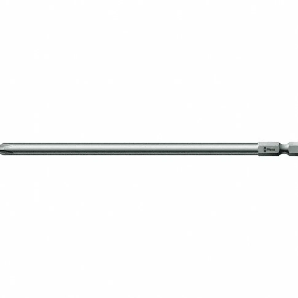 Power Screwdriver Bit: #2 Phillips, PH2 Speciality Point Size, 1/4" Hex Drive