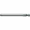 Power Screwdriver Bit: #2 Phillips, PH2 Speciality Point Size, 1/4" Hex Drive