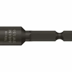 Power Screwdriver Bit: 5/16" Speciality Point Size, 5/16" Hex Drive