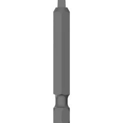 Power Screwdriver Bit: Square Recess Bit, 1/4" Hex