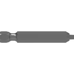 Power Screwdriver Bit: Square Recess Bit, 1/4