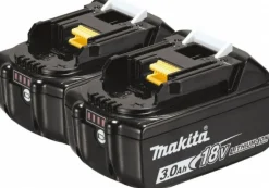 Power Tool Battery: 18V LXT®, 3Ah, Lithium‑Ion, 2-Pack