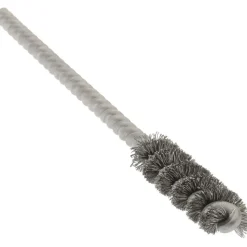 Power Tube Brush: Helical, Stainless Steel