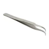 Precision Tweezer: 7-SA, Curved Tip, 4-3/8" OAL