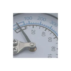 Pressure Gauge: 2" Dial Dia, 0 to 160 NPT, Rear Flange Mount