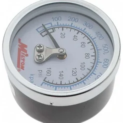 Pressure Gauge: 2" Dial Dia, 0 to 160 NPT, Rear Flange Mount
