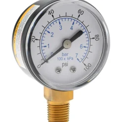 Pressure Gauge: 2