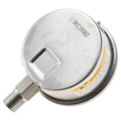 Pressure Gauge: 2-1/2" Dial, 5,000 psi, 1/4" Thread, NPT, Lower Mount