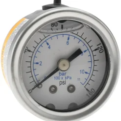 Pressure Gauge: 1-1/2