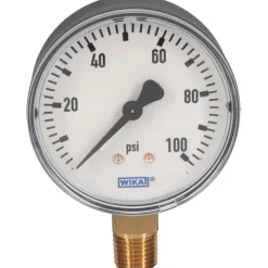 Pressure Gauge: 2-1/2