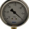 Pressure Gauge: 2-1/2" Dial, 0 to 30 psi, 1/4" Thread, NPT, Lower Mount