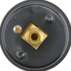 Pressure Gauge: 1-1/2" Dial, 0 to 30 psi, 1/8" Thread, NPT, Center Back Mount
