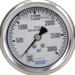 Pressure Gauge: 2-1/2