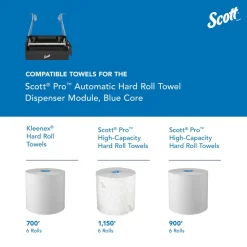 Pro Automatic Hard Roll Towel Dispenser Module Only, for Blue Core Scott Pro Roll Towels