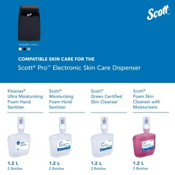 Pro High Capacity Automatic Skin Care Dispenser, Touchless Dispensing, Black, 1.2 L Capacity, 7.29