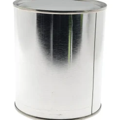 1 pt Round Tin Can with Lid