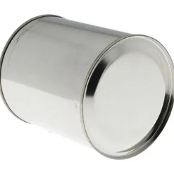 1 pt Round Tin Can with Lid
