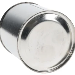 1/2 pt Round Tin Can with Lid