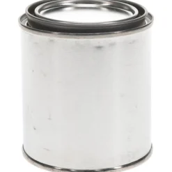 1/2 pt Round Tin Can with Lid