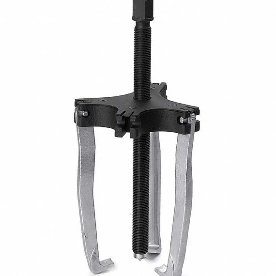 Pullers & Separators; Type: Ratcheting Puller; Applications: Holding; Clamping; Application: Holding; Clamping; Maximum Spread (Inch): 10; Minimum Spread (Inch): 0; Screw Length: 12 in; Reach (Inch): 6-3/4; Overall Length (Inch): 14.700; Material: Steel; Jaw Style: Reversible