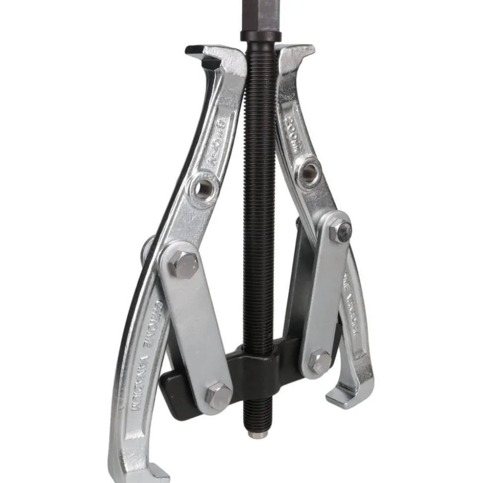 Pullers & Separators; Type: Standard Puller; Gear Puller; Applications: Gears; Application: Gears; Maximum Spread (Inch): 9-1/2; Minimum Spread (Decimal Inch): 2.8; Number Of Jaws: 2; Reach (Inch): 5-1/2; Overall Length (Inch): 9-39/64; Center Bolt Dia: 0.700; Center Bolt Length: 8.900
