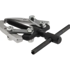 Pullers & Separators; Type: Standard Puller; Gear Puller; Applications: Gears; Application: Gears; Maximum Spread (Inch): 4; Minimum Spread (Decimal Inch): 1.6; Number Of Jaws: 2; Reach (Inch): 2-1/2; Overall Length (Inch): 5-7/64; Center Bolt Dia: 0.400; Center Bolt Length: 4.900