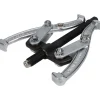Pullers & Separators; Type: Standard Puller; Gear Puller; Applications: Gears; Application: Gears; Maximum Spread (Inch): 8; Minimum Spread (Decimal Inch): 2.4; Number Of Jaws: 2; Reach (Inch): 3-1/2; Overall Length (Inch): 7-1/2; Center Bolt Dia: 0.600; Center Bolt Length: 6.900