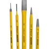 Punch & Chisel Set: 12 Pc, 3/8 - 5/8" Chisel, 1/16 - 5/16" Punch