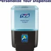 PURELL ES4 Manual Soap Dispenser, Compatible with 1200 mL PURELL ES4 Soap Refills, Graphite