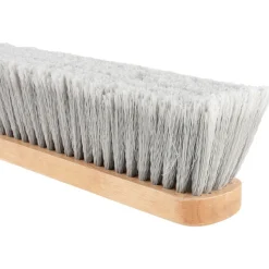 Push Broom: 24" Wide, Polypropylene Bristle